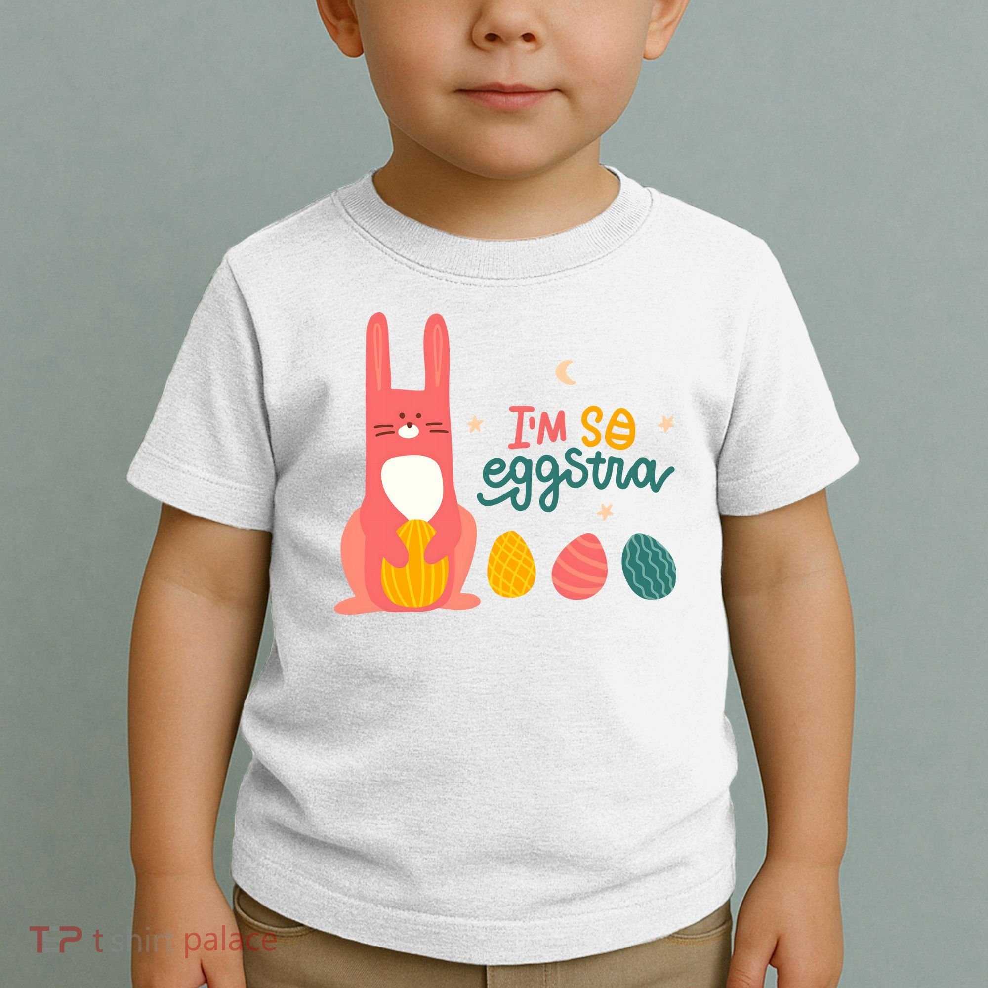 I'm So Eggstra Funny Extra Easter Holiday Toddler T-Shirt