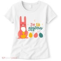 I'm So Eggstra Funny Extra Easter Holiday Women's T-Shirt thumb 0