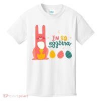 I'm So Eggstra Funny Extra Easter Holiday Kids T-Shirt thumb 0