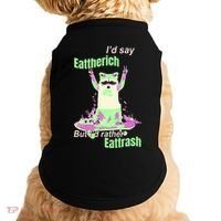 Id Say Eat The Rich But Id Rather Eat Trash Doggie Tank thumb 0
