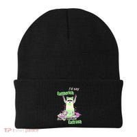 Id Say Eat The Rich But Id Rather Eat Trash Beanie thumb 0