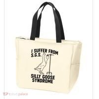 I Suffer From Silly Goose Syndrome Funny Goose Joke Humor Tote Bag thumb 3