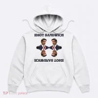 Idiot Sandwich Funny Ron DaSantis Politcal Hoodie thumb 0