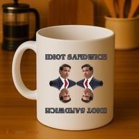 Idiot Sandwich Funny Ron DaSantis Politcal Coffee Mug thumb 4