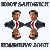 Idiot Sandwich Funny Ron DaSantis Politcal Women's Hoodie thumb 2