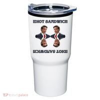 Idiot Sandwich Funny Ron DaSantis Politcal Tumbler thumb 0