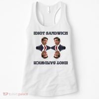 Idiot Sandwich Funny Ron DaSantis Politcal Women's Tank Top thumb 0