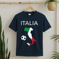 Italy Soccer Forza Azzurri Italian Italia T-Shirt thumb 2