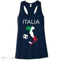 Italy Soccer Forza Azzurri Italian Italia Women's Tank Top thumb 0