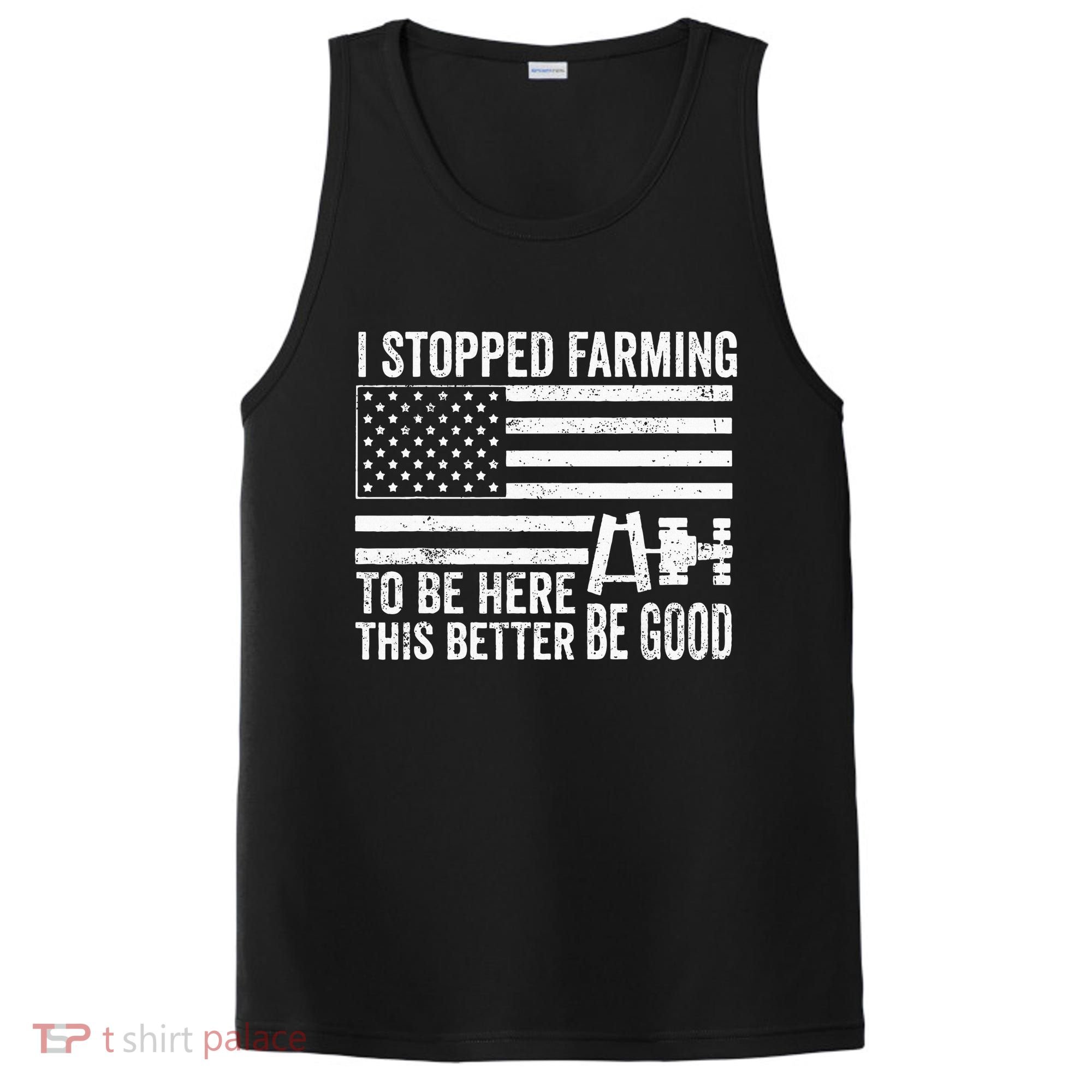 I Stopped Farming To Be Here This Better Be Good US Fllag PosiCharge Competitor Tank