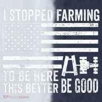 I Stopped Farming To Be Here This Better Be Good US Fllag Sport-Tek Competitor United Soccer Jersey thumb 4
