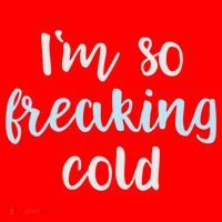 Im So Freakin Cold Gift Cool Christmas Gift For Wife Mom Santa Hat thumb 1