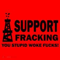 I Support Fracking You Stupid Woke Santa Hat thumb 1
