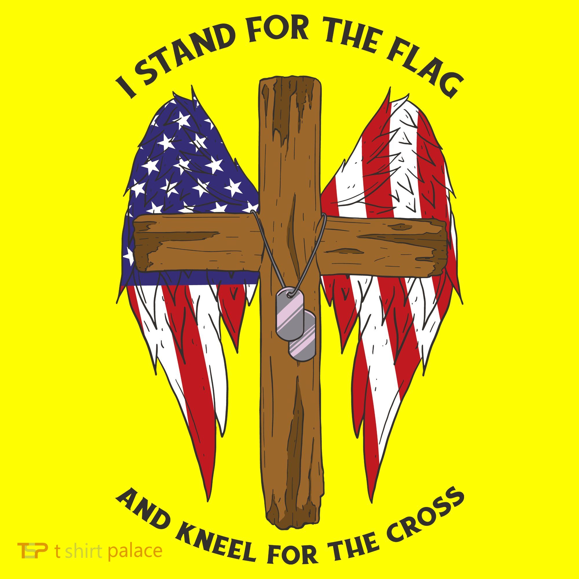 I Stand For The Flag Kneel For The Cross USA Long Sleeve Shirt
