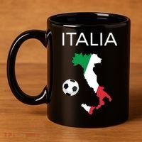 Italy Soccer Forza Azzurri Italian Italia 11oz C Handle Ceramic Mug thumb 4