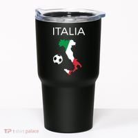 Italy Soccer Forza Azzurri Italian Italia Tumbler thumb 0