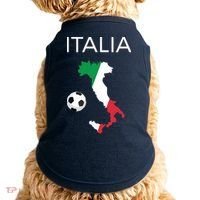 Italy Soccer Forza Azzurri Italian Italia Doggie Tank thumb 0