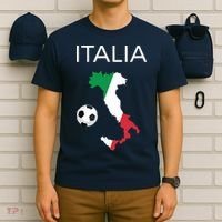 Italy Soccer Forza Azzurri Italian Italia T-Shirt thumb 6