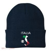Italy Soccer Forza Azzurri Italian Italia Beanie thumb 0