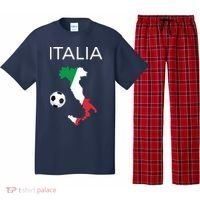 Italy Soccer Forza Azzurri Italian Italia Pajama Set thumb 0