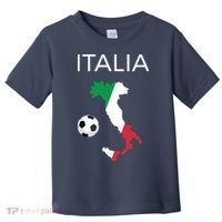 Italy Soccer Forza Azzurri Italian Italia Toddler T-Shirt thumb 0