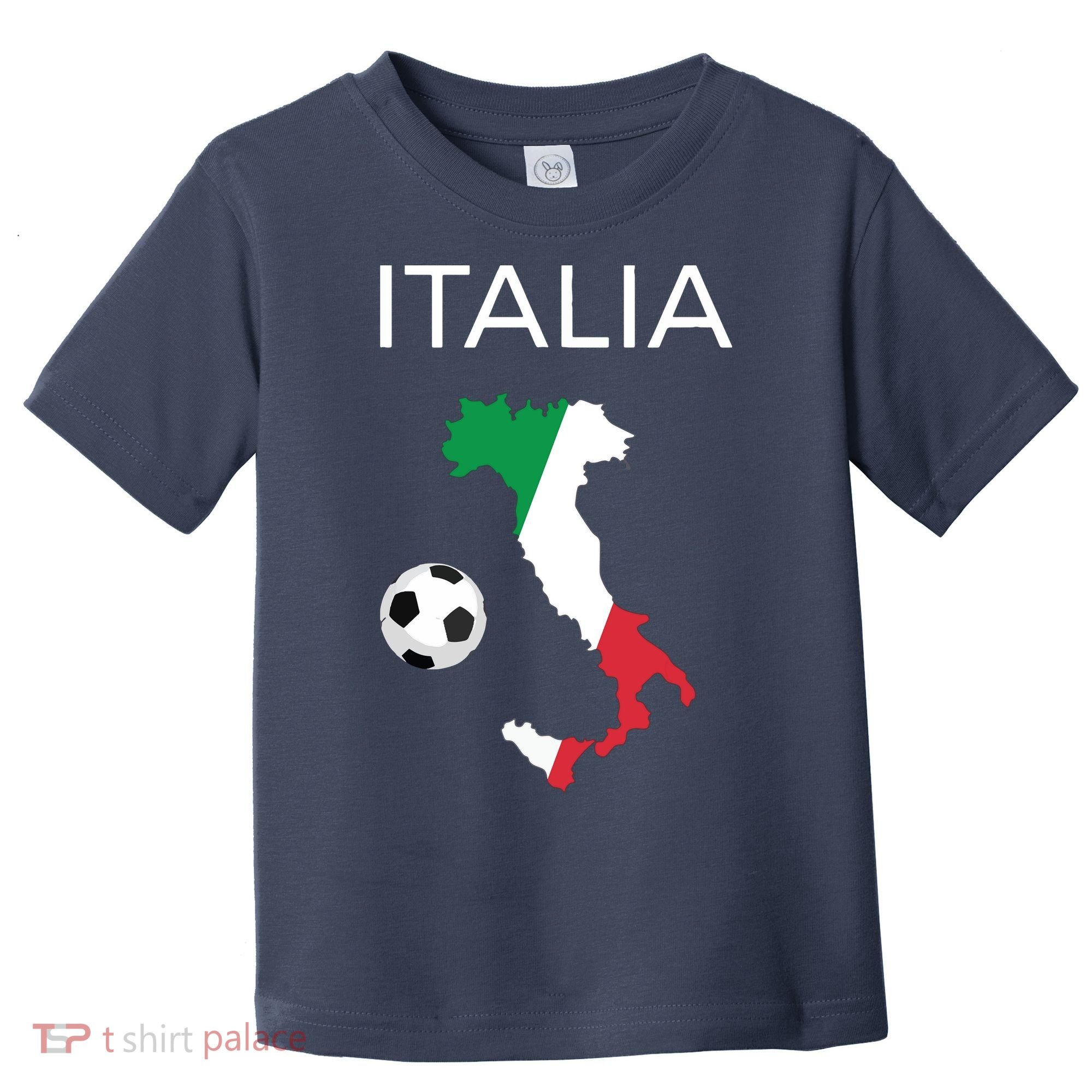 Italy Soccer Forza Azzurri Italian Italia Toddler T-Shirt