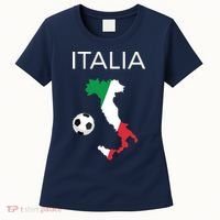 Italy Soccer Forza Azzurri Italian Italia Women's T-Shirt thumb 0