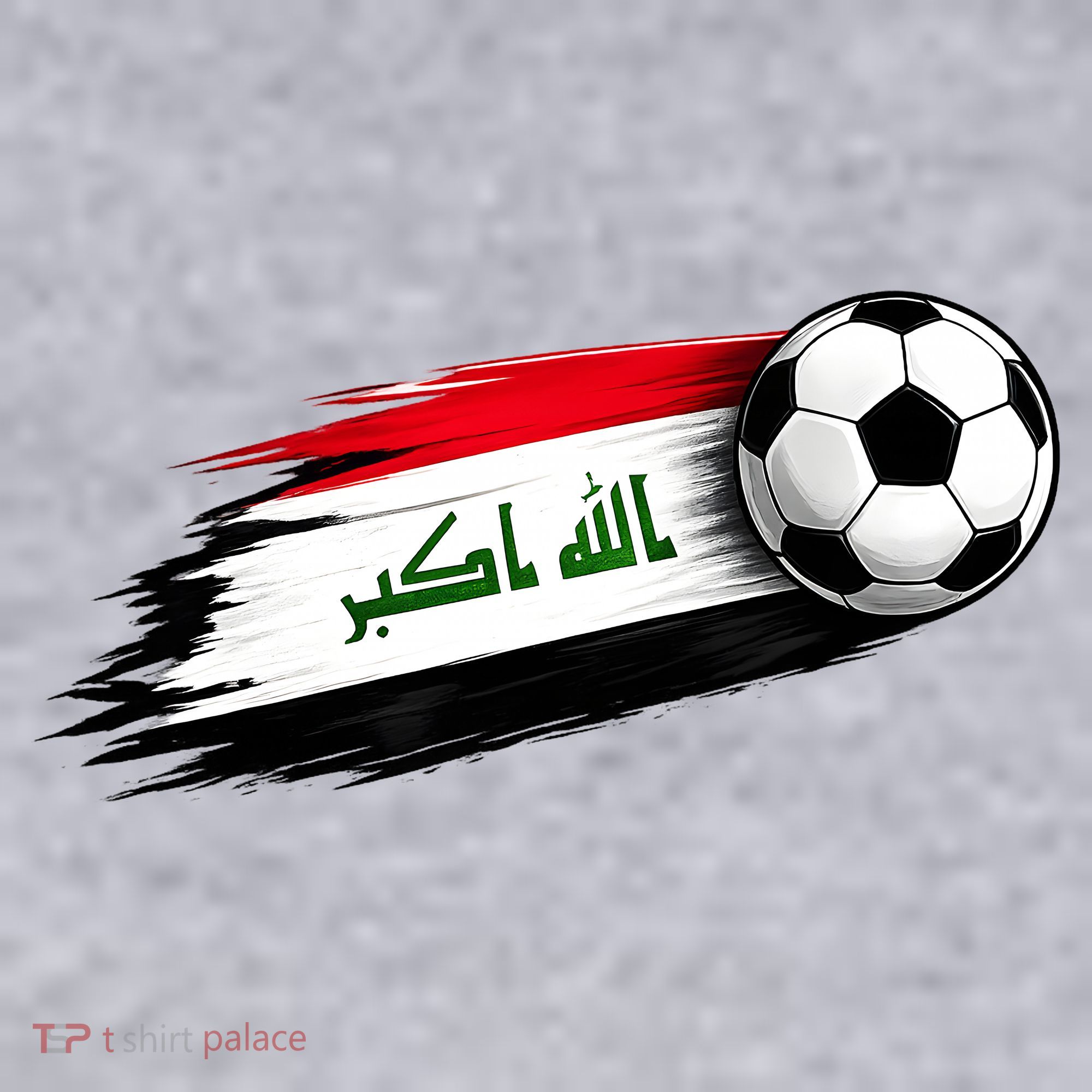Iraq Soccer Flag Iraqi Women's Racerback Cropped Tank