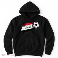Iraq Soccer Flag Iraqi Hoodie thumb 0