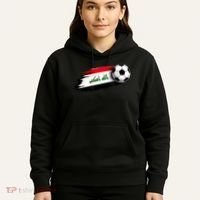 Iraq Soccer Flag Iraqi Hoodie thumb 5