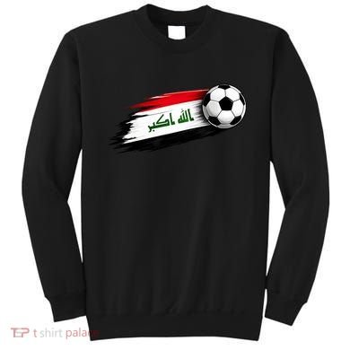 Iraq Soccer Flag Iraqi Sweatshirt