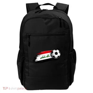 Iraq Soccer Flag Iraqi Backpack