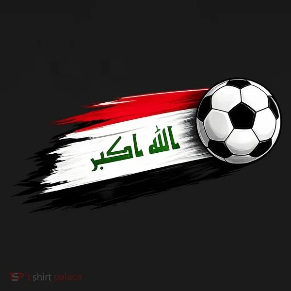 Iraq Soccer Flag Iraqi Backpack