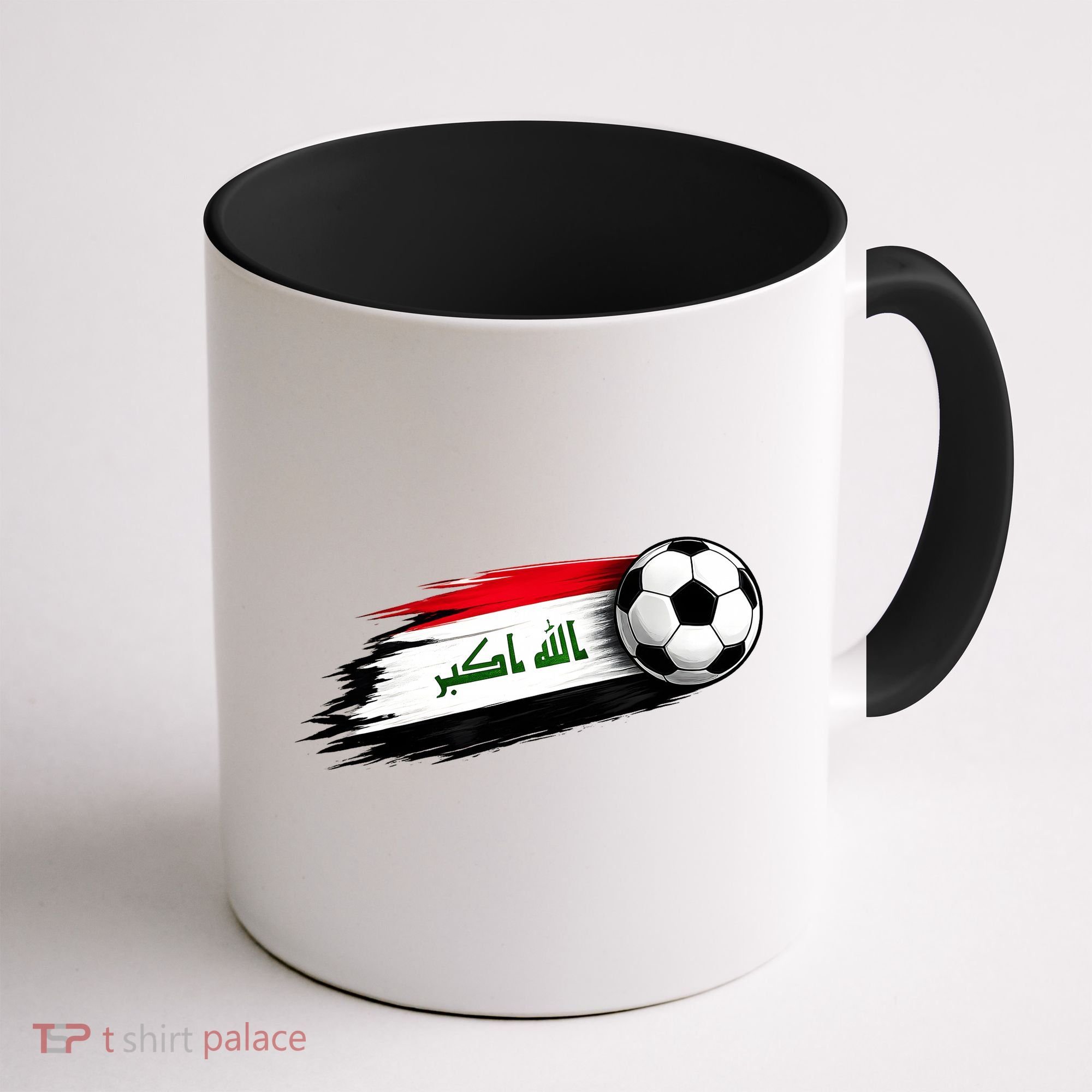 Iraq Soccer Flag Iraqi Coffee Mug