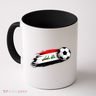 Iraq Soccer Flag Iraqi Coffee Mug