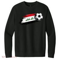 Iraq Soccer Flag Iraqi V.I.T. Fleece Crew Sweatshirt thumb 0