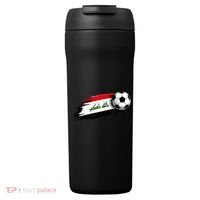 Iraq Soccer Flag Iraqi 24oz Duet Stainless Steel Tumbler thumb 0