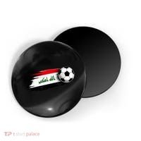 Iraq Soccer Flag Iraqi Magnet thumb 0