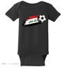 Iraq Soccer Flag Iraqi Baby Bodysuit