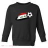Iraq Soccer Flag Iraqi Toddler Sweatshirt