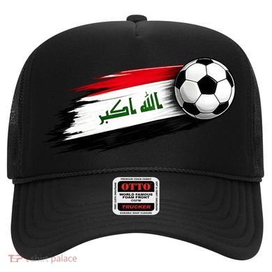Iraq Soccer Flag Iraqi Hat