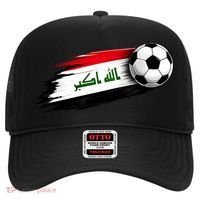 Iraq Soccer Flag Iraqi Hat thumb 0