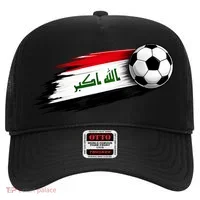 Iraq Soccer Flag Iraqi Hat thumb 0