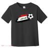 Iraq Soccer Flag Iraqi Toddler T-Shirt