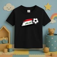 Iraq Soccer Flag Iraqi Toddler T-Shirt thumb 3