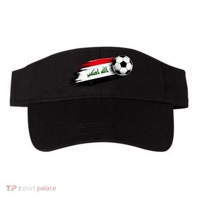 Iraq Soccer Flag Iraqi Visor