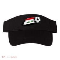 Iraq Soccer Flag Iraqi Visor thumb 0