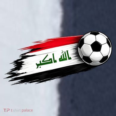 Iraq Soccer Flag Iraqi Sport-Tek Competitor United Soccer Jersey
