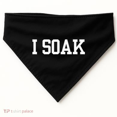 I Soak Funny Summer Day USA-Made Doggie Bandana