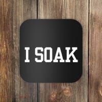 I Soak Funny Summer Day Coaster thumb 0